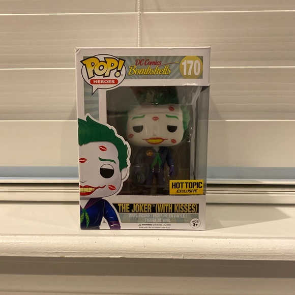 Funko POP! Heroes: DC Comics Bombshells - The Joker (With Kisses) - Picture 4 of 5